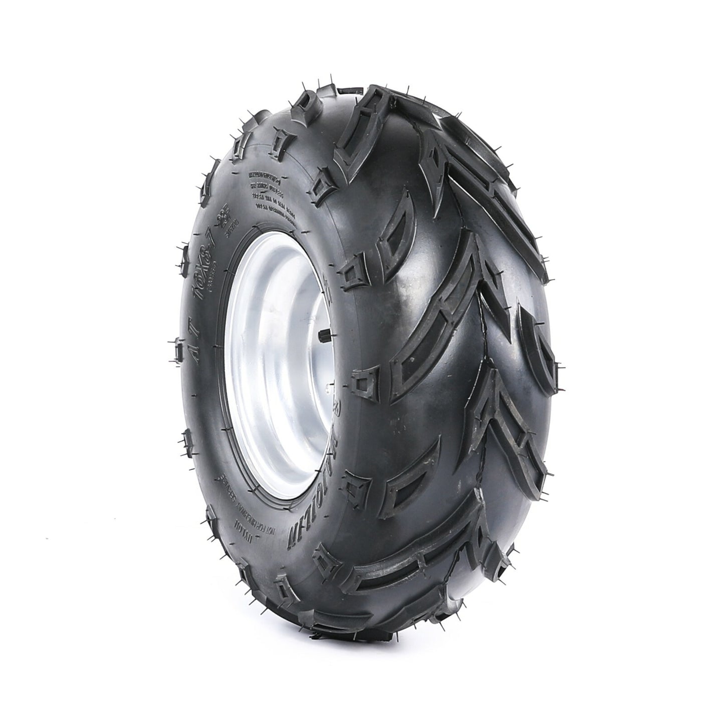 2-pack of 3 studs, 16x8-7 tires and rims, all-terrain vehicle, front and rear tires, 110cc/125cc, four-wheel go-kart.