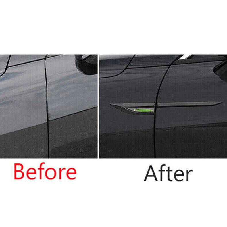 2022-2023 for Kia K5 Black Titanium 3d Car Front Side Door Fender Cover Trim 4X n
