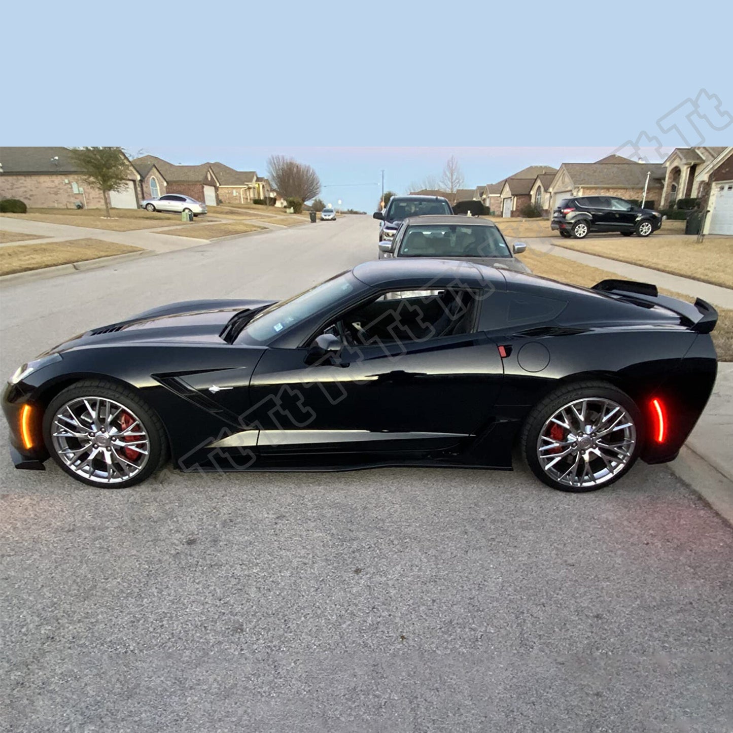LED Lights 2014 - 2019 for Corvette C7 Z06 Stingray Z51- v