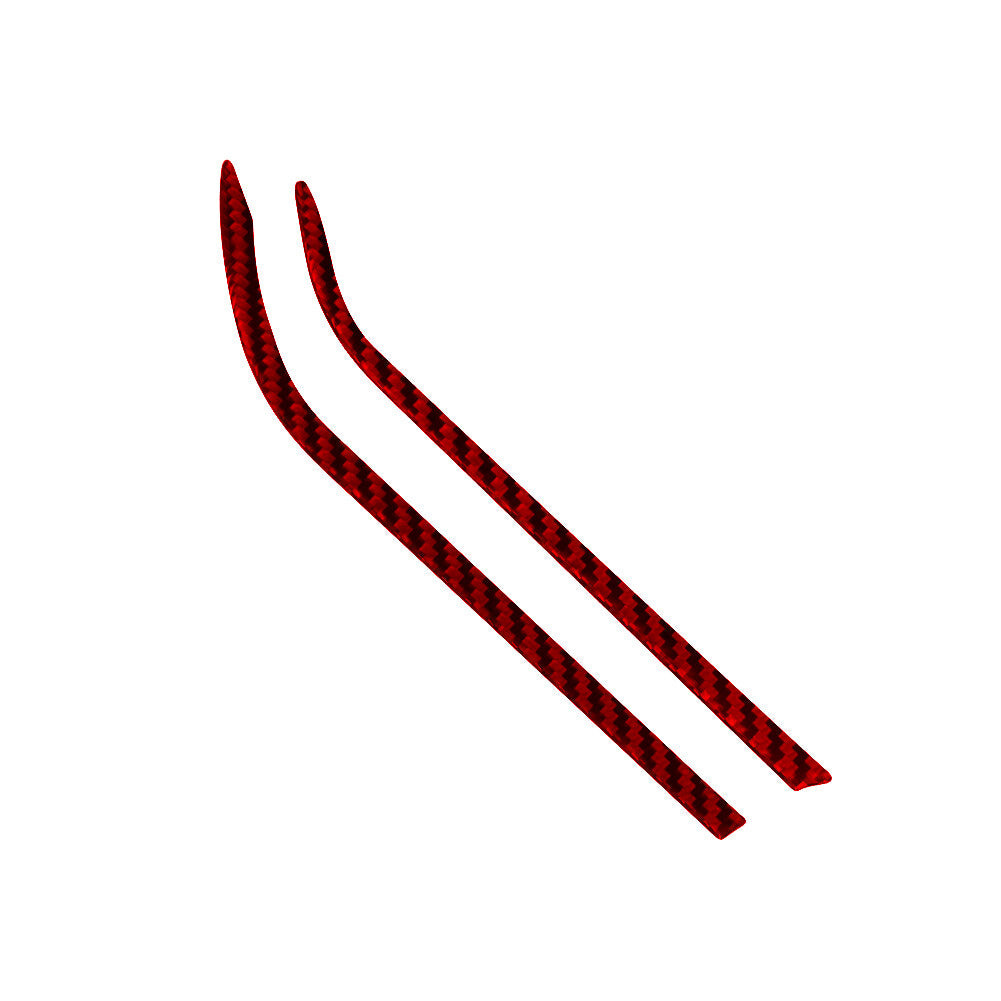 Red Carbon Fiber Transmission &Electronic Brake Accent Trim For Z4 E89 09-16 v