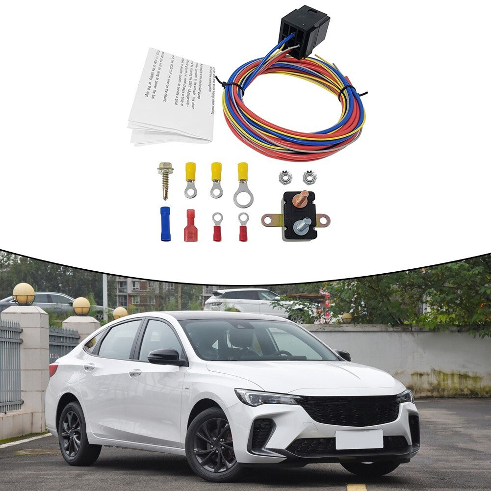 40205G Electric Fuel Pump Harness And Relay Wiring Kit Set Heavy Duty v