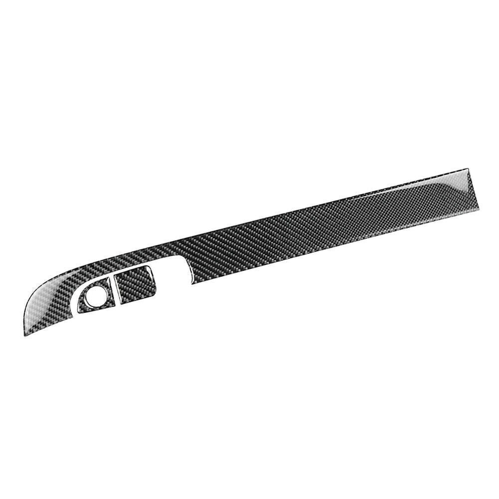 for Dodge Charger 2015-2021 3x Carbon Fiber Copilot Dashboard Panel Cover Trim