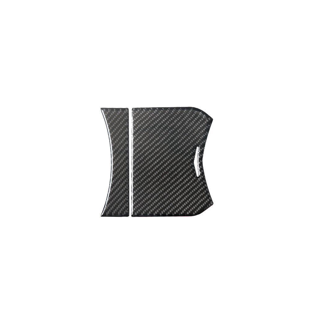 Red Carbon Fiber Interior Headlight Control Cover Trim for Lexus RX300 1998-2003 v