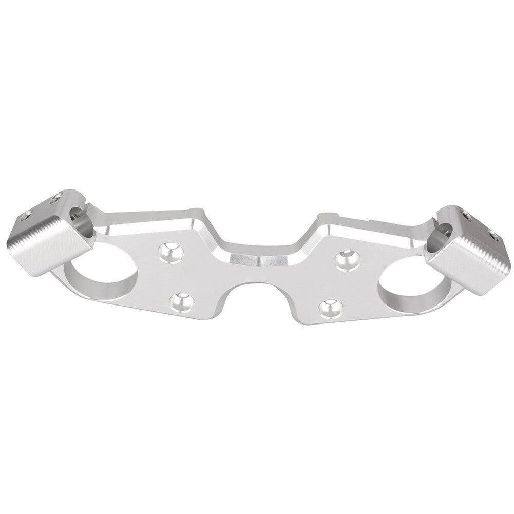 Fit for Suzuki GSXR 1300 Hayabusa 2008-2017 Sliver Motor Upper Top Triple Tree Clamp Q