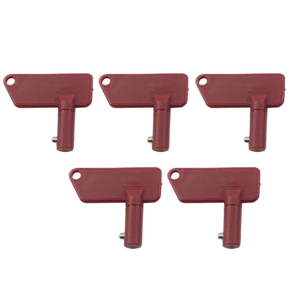 MS634212 Ignition Key 5PCS for Terex Battery Disconnect Isolator Q