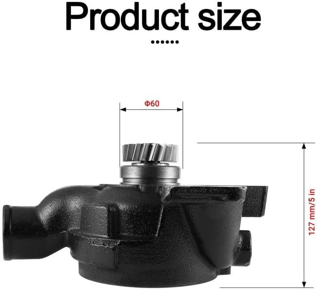 Water Pump U5MW0157 U5MW0160 for Perkins Engine 1006-6T 1006-6TW 1006-60T