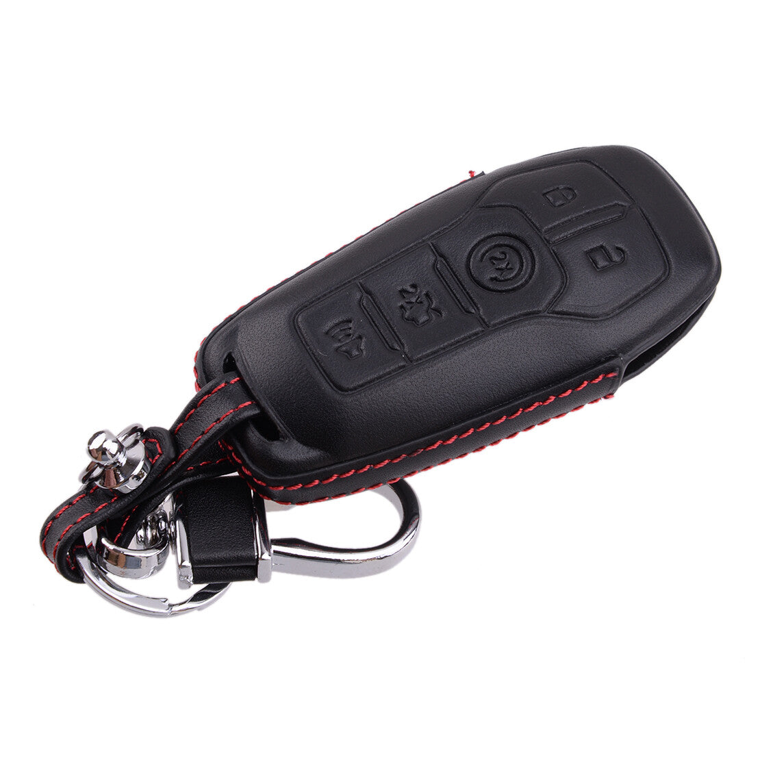 Leather Remote Key Fob Cover Case Bag Fit for Fusion Explorer for Lincoln v