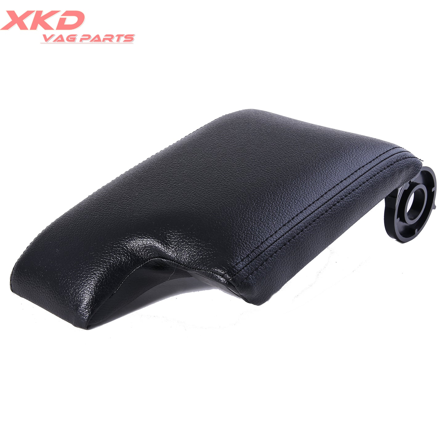 Black Armrest Center Console Lid Cover Leather Synthetic For 1999-2004 for BMW E46 Q