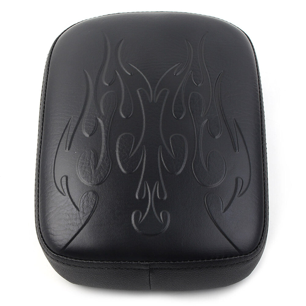 Rear Passenger Pillion Pad Fender for Seat 8 Suction Fit for Harley Bobber Sportster