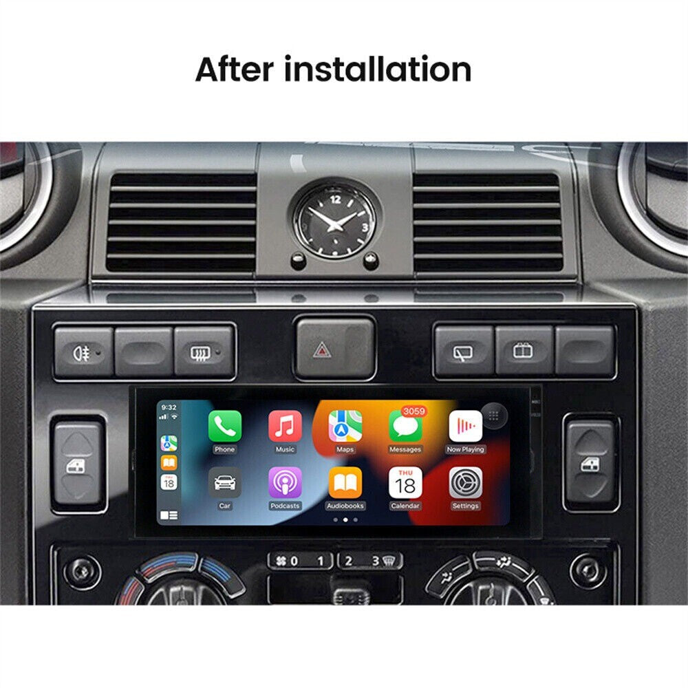 Android 10.0 Car Stereo Radio 1Din Touch Screen GPS Navi WiFi DVR BT Mirror Link n