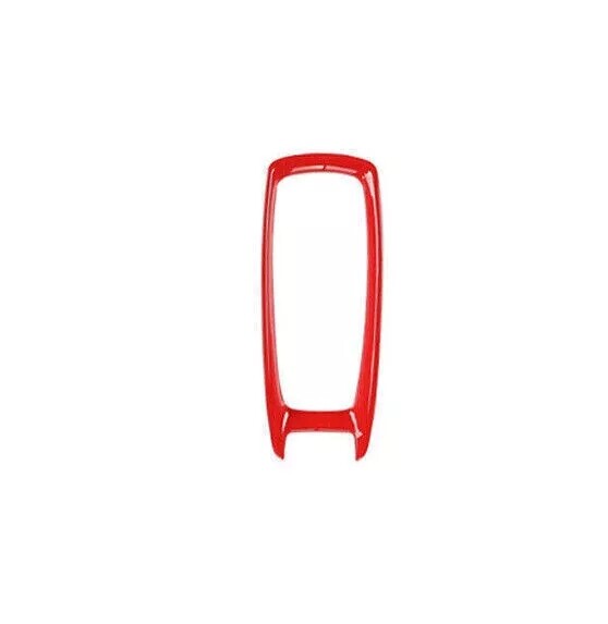 for Honda Accord 2018-2022 Glossy Red ABS Middle Console Gear Shift Frame Trim