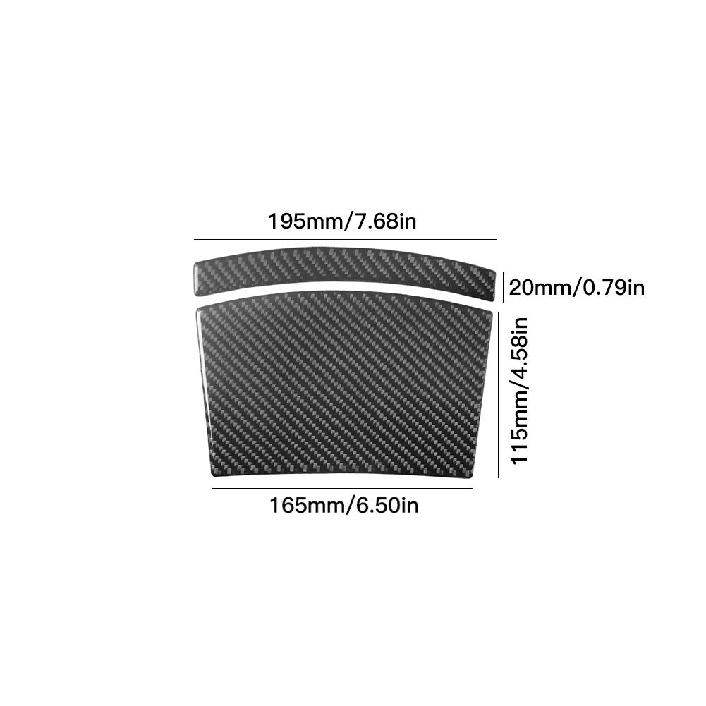 Suitable for Corolla 2014-2018 carbon fiber side mirror cover decoration- v