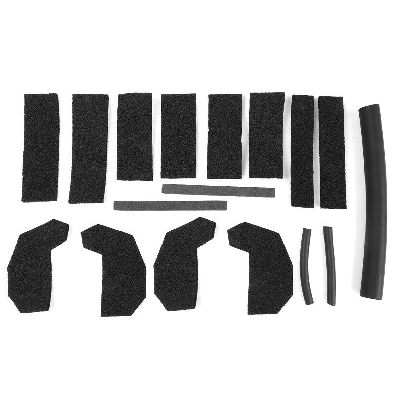17PCS Interior Hard Top Seal Kit Accessories for Jeep for Wrangler 2007-2017 2015 16