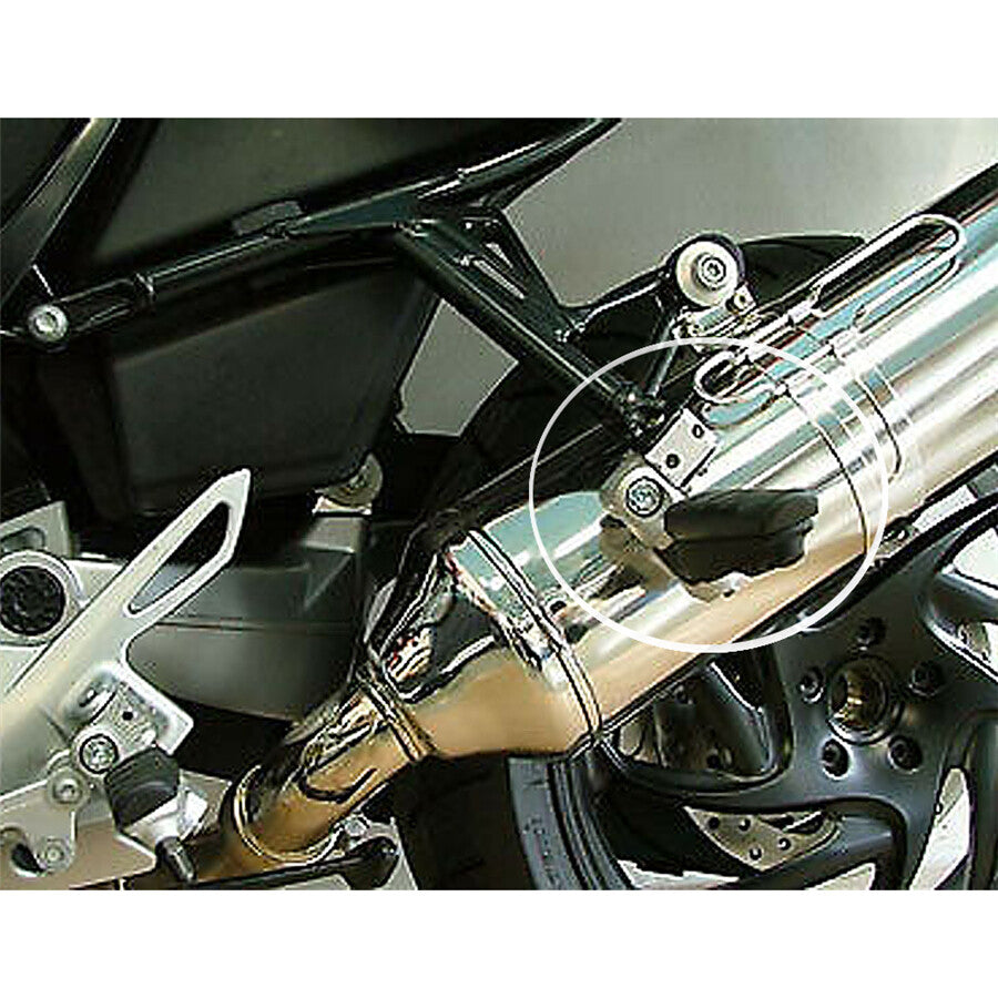 1 Pair Universal CNC Aluminum Motorcycle Foot Peg Passenger Footpeg Lowering Kit Q