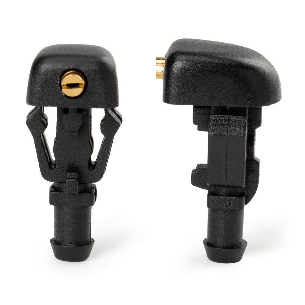 Windshield washer nozzles are compatible with 2003-2011 Crown Victoria and 2008-2009 Taurus X- v