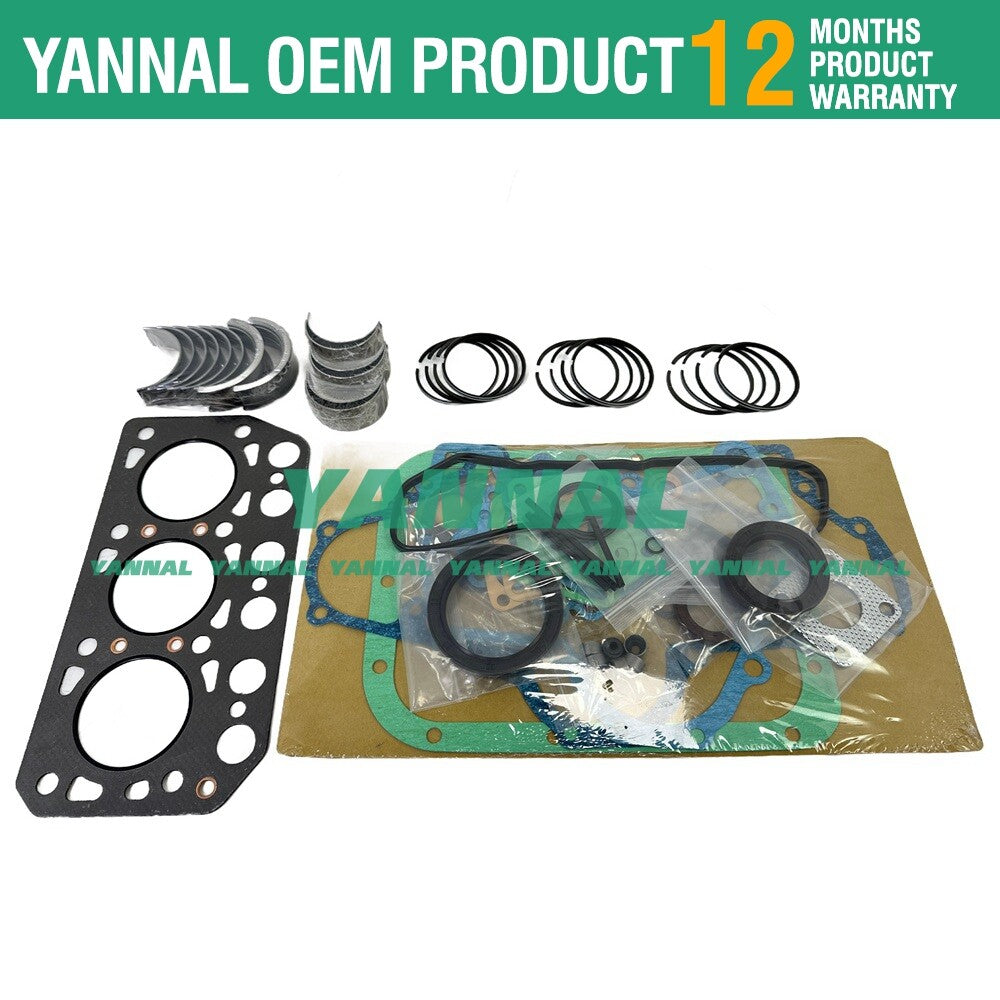 Overhaul and recirculation kit compatible with K3B engines.