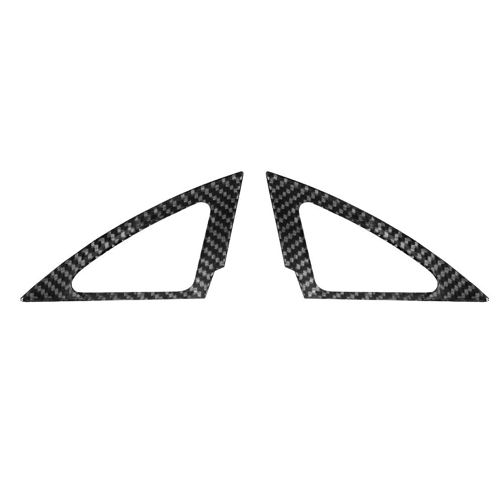 2Pcs Carbon Fiber Dim Light Control Cover Trim For Sonic 2012-2016 v