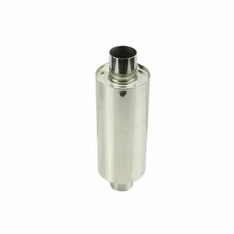 3in 3 Resonnator 4.5inch Body Exhaust Deep Voice Tip Universal Muffler 400mm