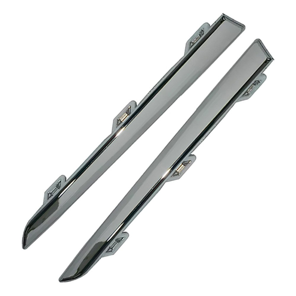 Lower Rear Left Right Bumper Chrome Trim Molding for CRV 2017 2018 2019 2020