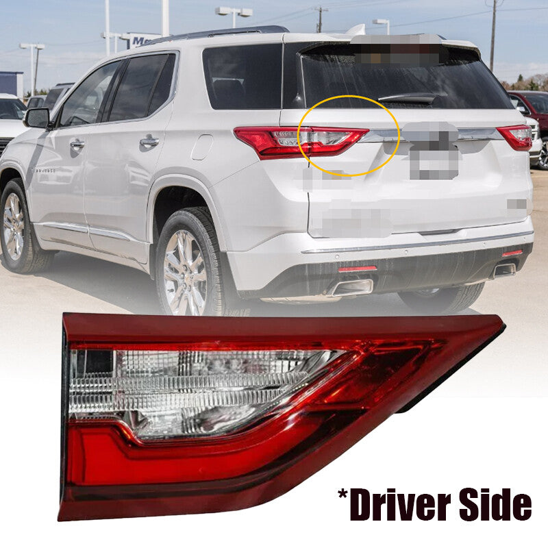 DRIVER LH SIDE INNER TAIL LIGHT LAMP FIT TRAVERSE 2018 2019 2020 n