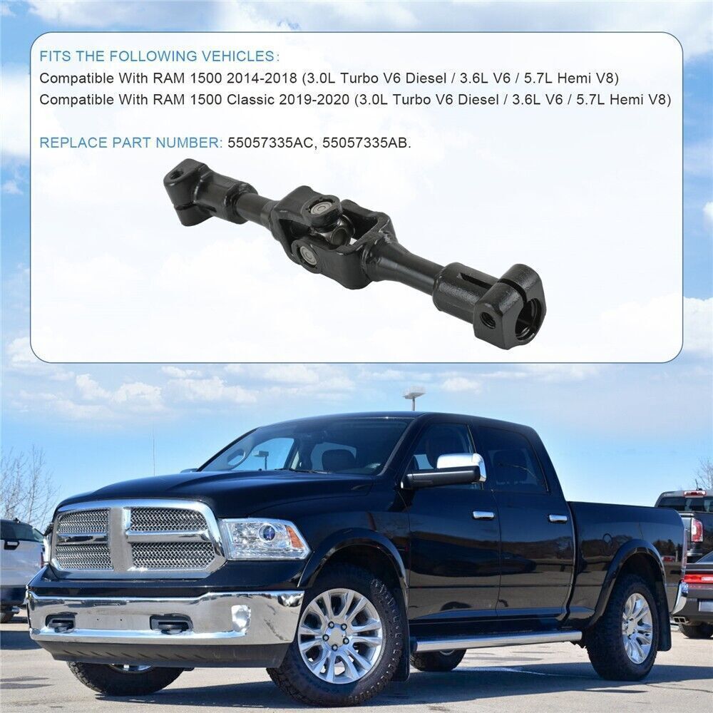 Steering Column Intermediate Shaft For 2014-2018 for Dodge for Ram 1500 3.0L 3.6L KY