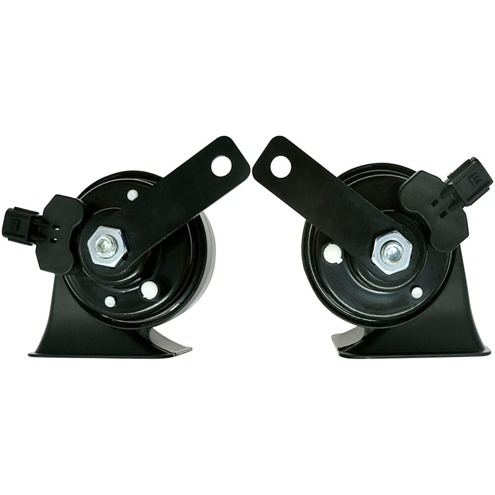 1 Pair Car Right+Left Side Horn Low Fits for Honda for Accord 2018 2019-2021 Black