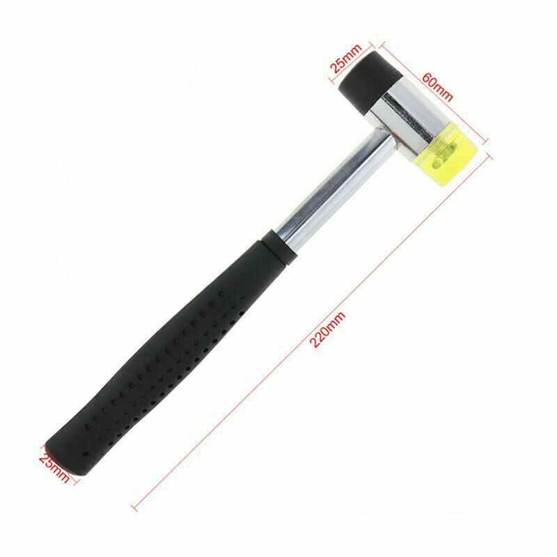 Car Dent Repair Metal Knock Down Lifter Leveling Pen Tool 9 Head With Hammer Kit