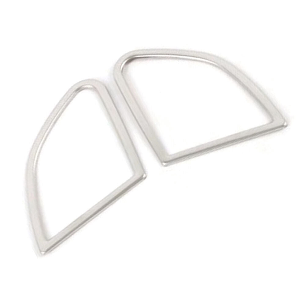 2X Door Audio Speaker Trim Cover Stainless Steel for Volvo XC60 2009-2017 2016