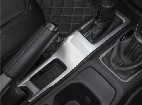 for Jeep for Wrangler JL 2018-2020 Silver Central Console Gear Shift Panel Trim 1PCS
