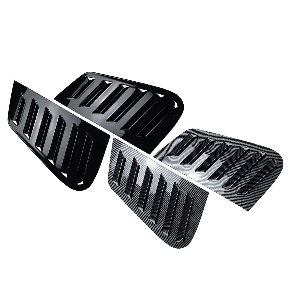 Rear Window Side Vent Shutter Louver Cover Trim for Volkswagen for Golf 4 MK4 97-06