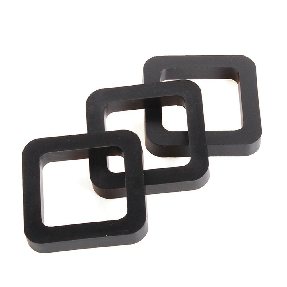 2inch Trailer Hook Hitch Suspension Receiver Silencer Rubber Pad Cushion 3PCS Q