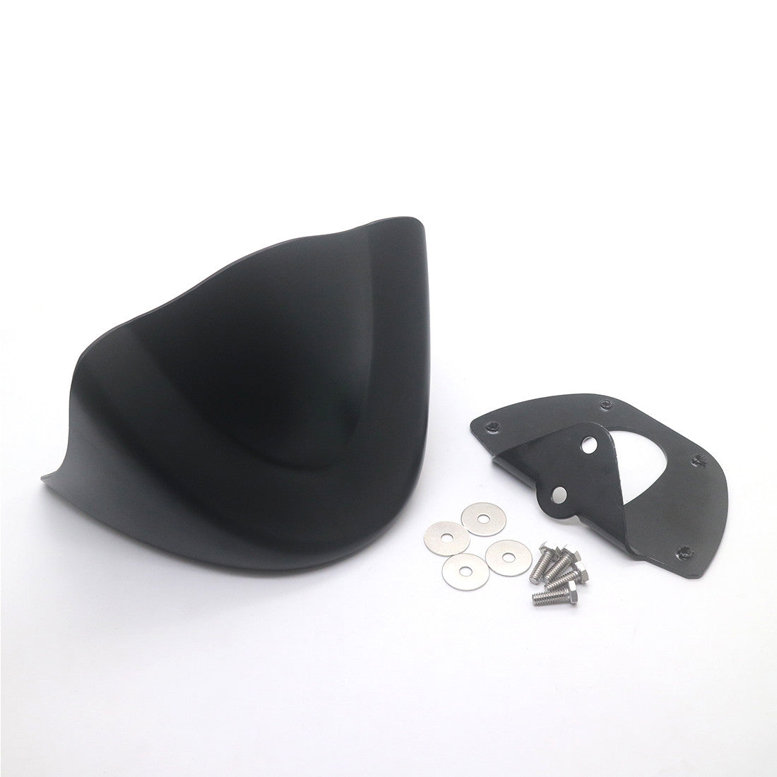 Matte Black Front Fender Bottom Spoiler Mudguard Cover for Harley Dyna 2006-2017 Q