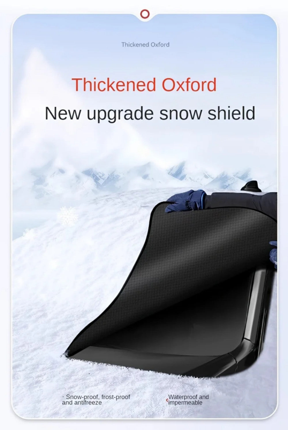 Car Windscreen Cover Sunshade Snow Rain Dust Ice Frost Guard Protector Thickened