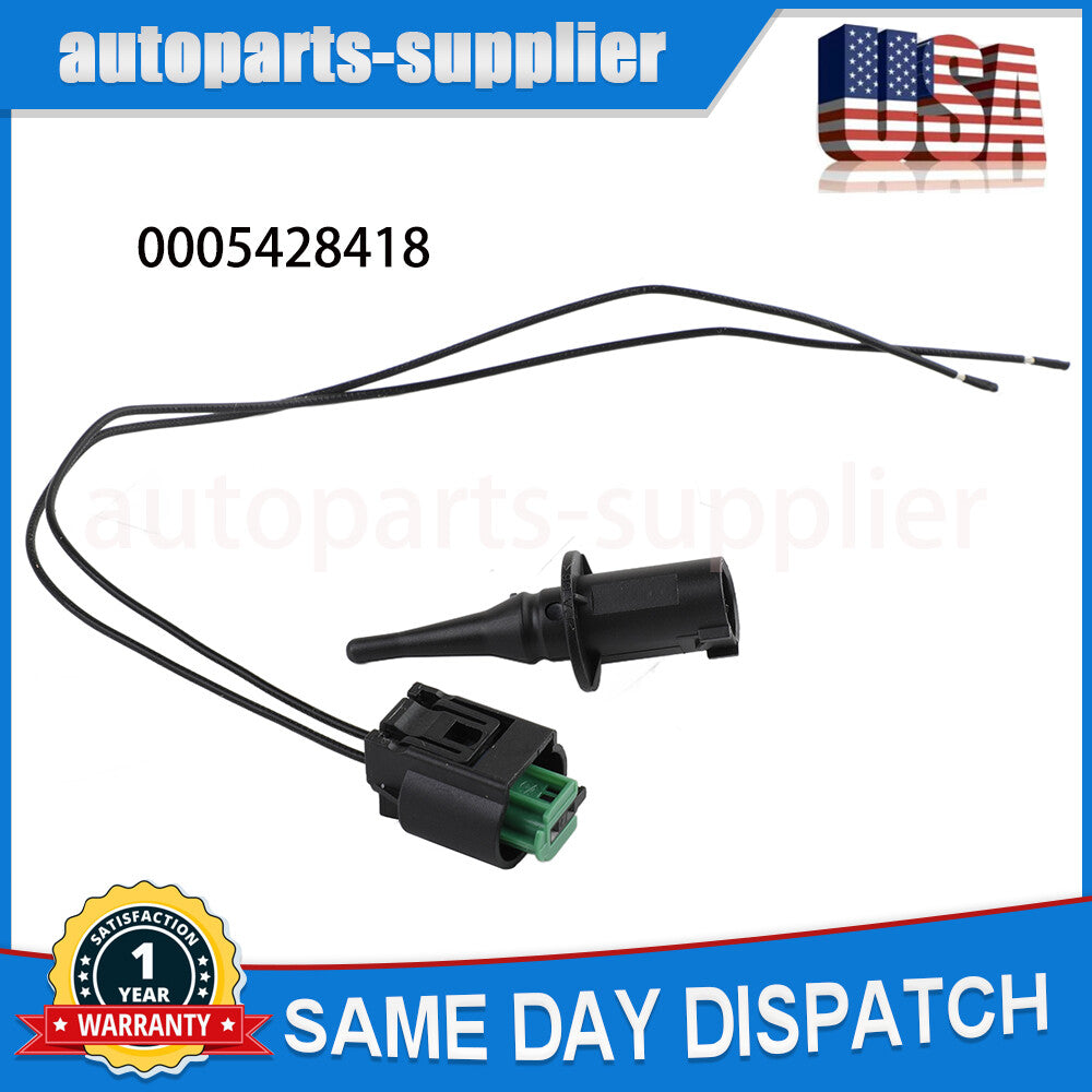 Ambient air temperature sensor and plug suitable for Mercedes-Benz CE CLK CLS GLK