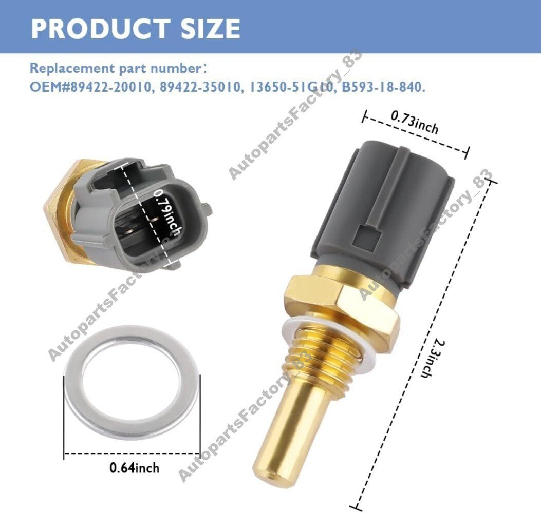 Engine Coolant Temperature Sensor 89422-20010 for Toyota for Camry Celica for Corolla Q