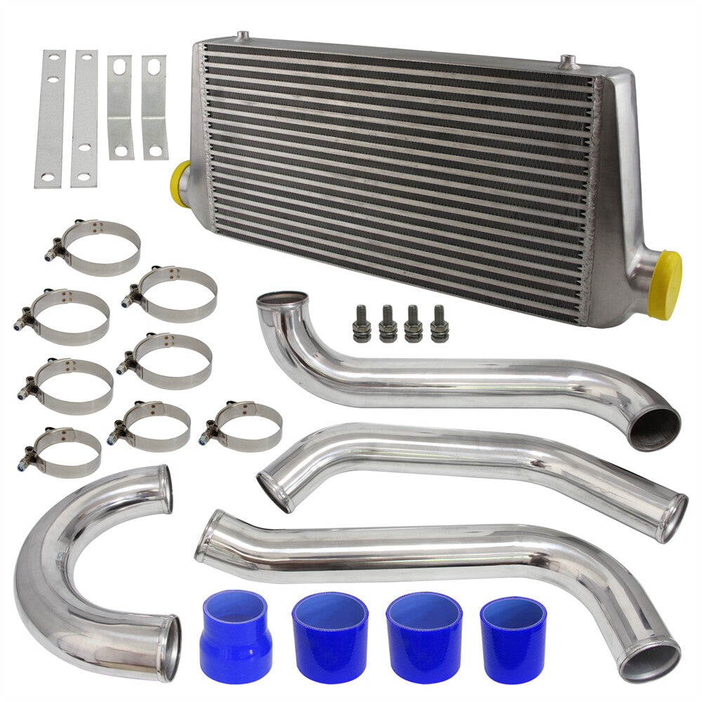 Turbo Intercooler Kit for Toyota Supra MK4 JZA80 2JZ-GTE 3.0L 1993-1998 Blue