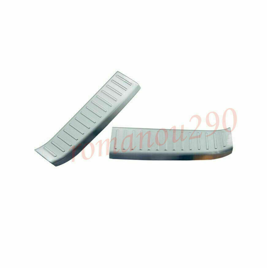 for Nissan Rogue 2021-2023 Silver Inside Rear Bumper Protector Sill Plate Cover