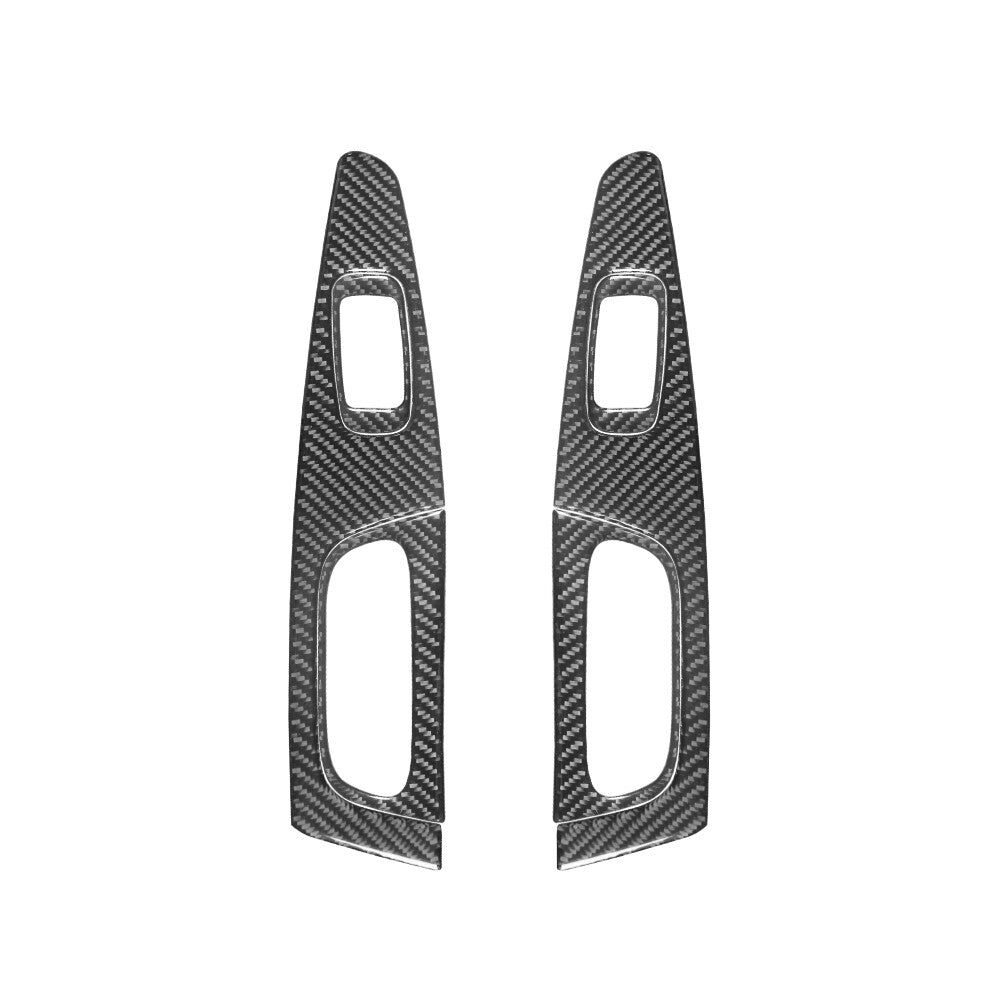 for 2020 - 23 for Highlander Rear Bumper Corner Fender Guards Trim Silver- v