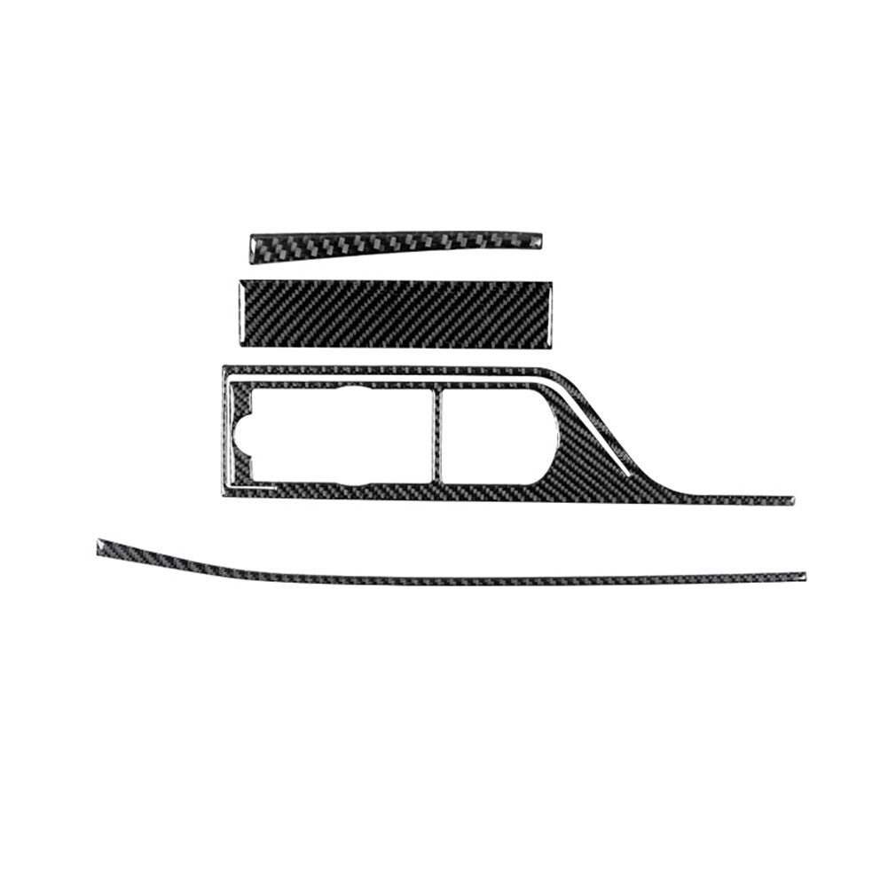 Red Carbon Fiber Side Air Vent Outlet Cover Trim for Hyundai Azera 2006-2011 v