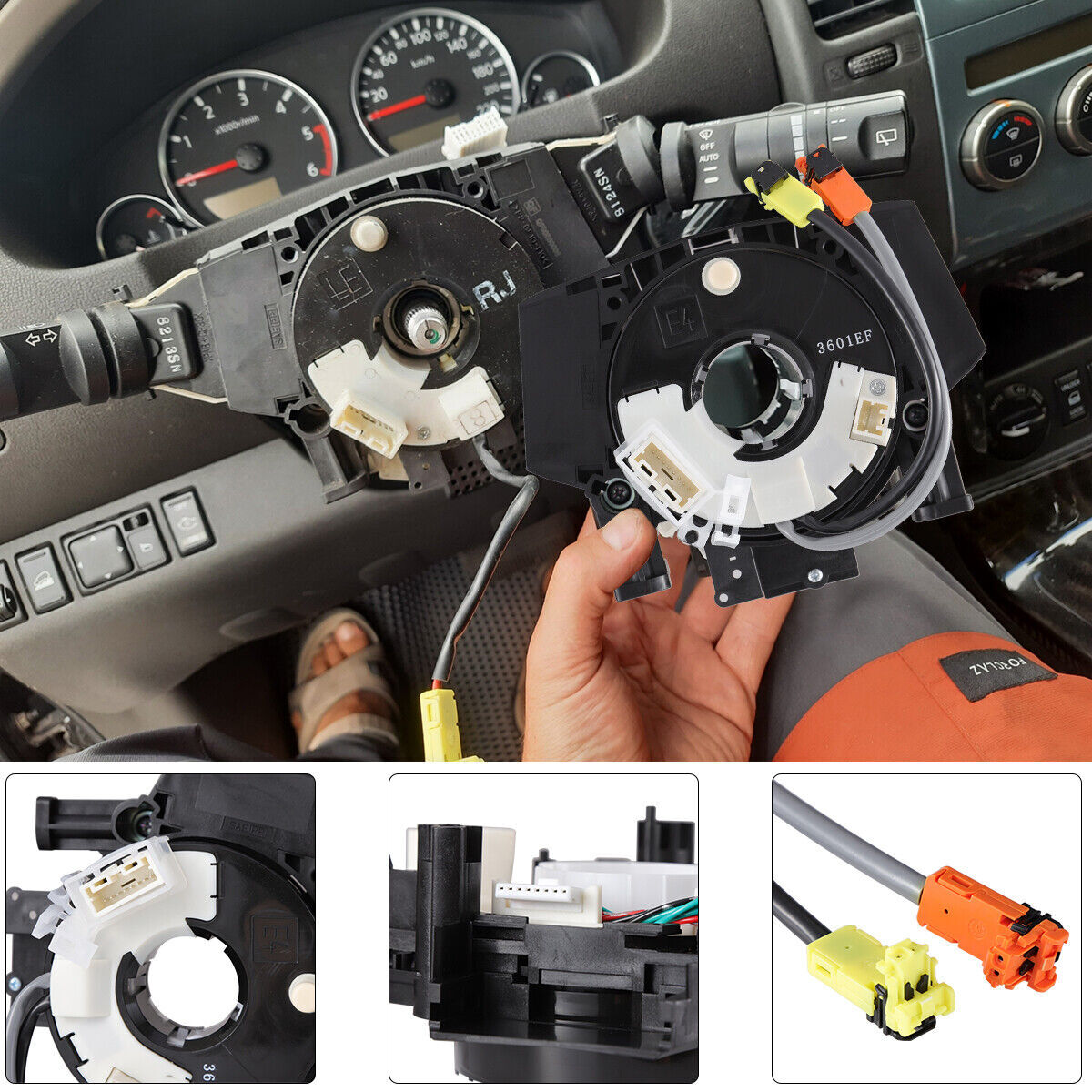 Spiral cable clock spring steering wheel reel B5567-JM00B suitable for Nissan Rogue 350Z.