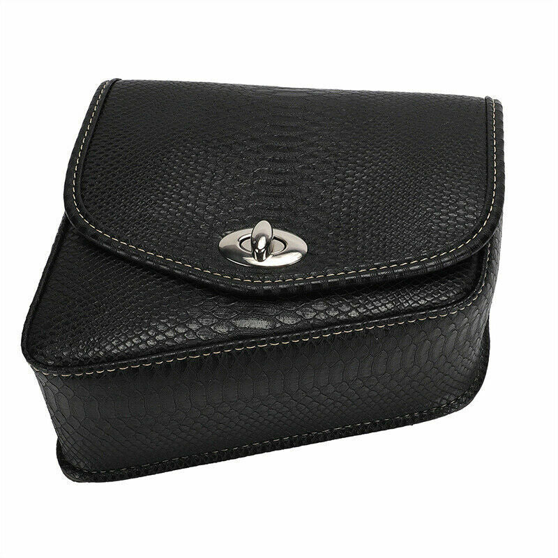 Motorcycle Leather Right Side Solo Saddle Bag Luggage for Sportster XL883 XL1200