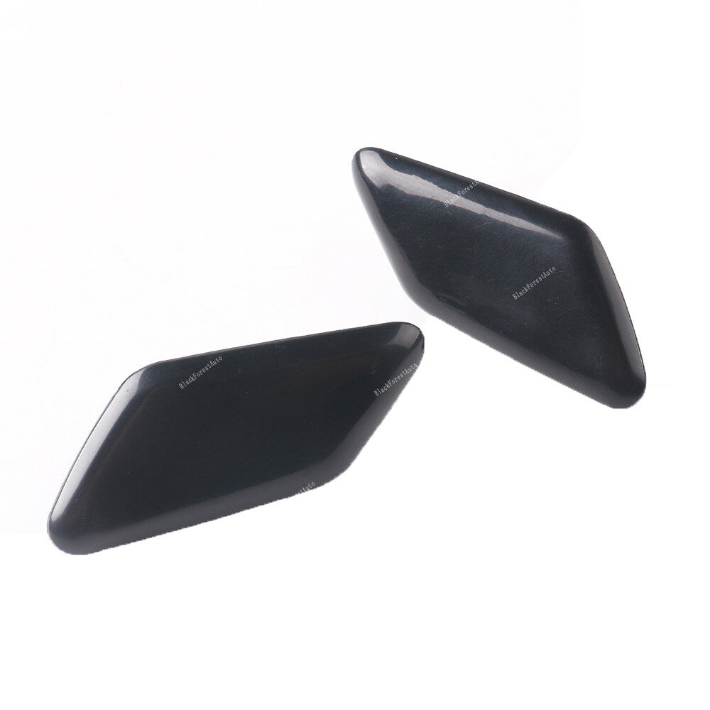 2x R L Primed Headlight Washer Cover Cap Front Bumper for VOLVO C30 2010-2013 Q