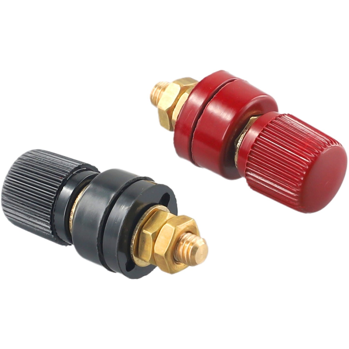 UK 2Pcs Remote Battery Stud Premium Power Junction Post Connectors Terminal Kit v