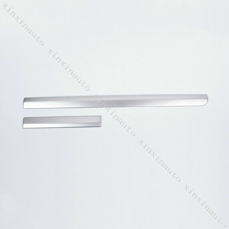for Toyota Prado FJ150 2010-2021 silver Inner Console Stripe Decor Molding Trim