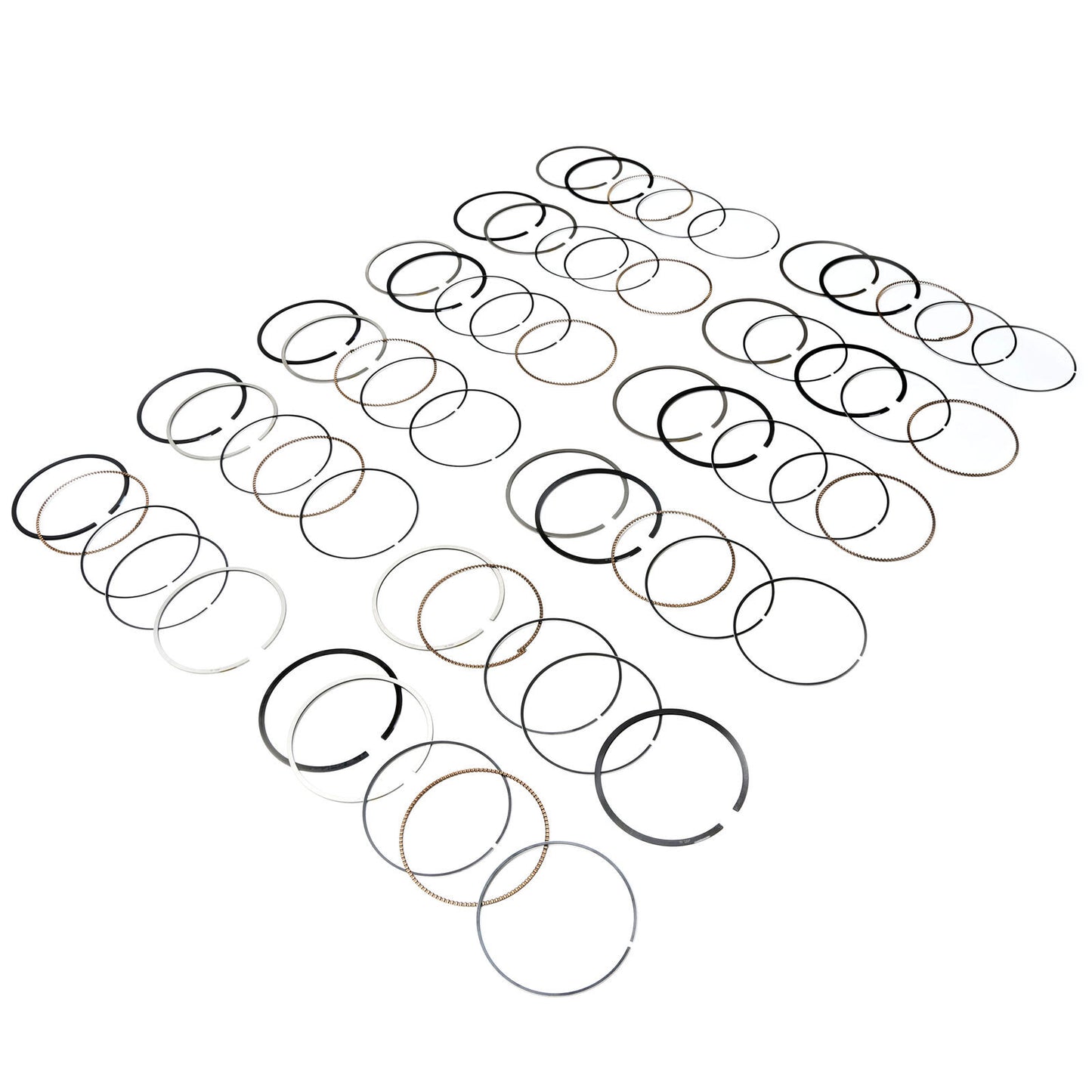 Piston Rings 12pcs STD 89mm N74B66A Fit for BMW for Rolls-Royce for GHOST RR4 RR6 RR5