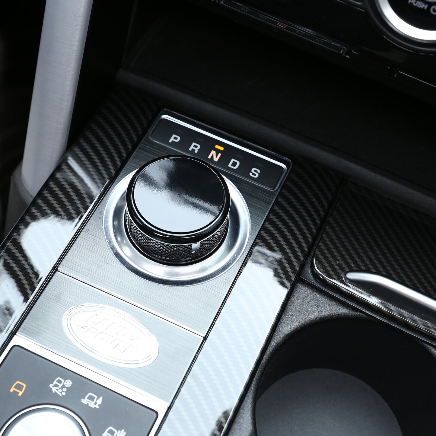 Knob- for Range Rover L405 Black Internal Self-Turning Gear Selector n
