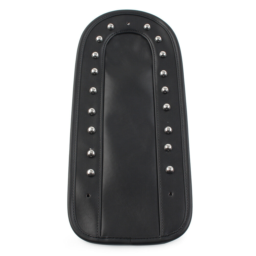 PU Leather Rear Fender Bib Solo for Seat for Harley Heritage Softail 2006-2017 Black