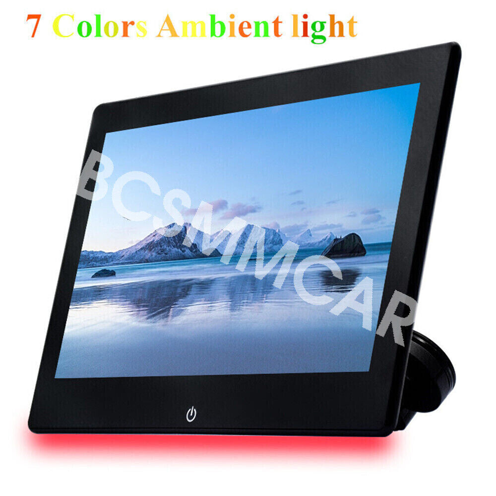 2x 10.1in Car Headrest Monitor MP5 Display Head Pillow GPS Touch Screen 2+32G
