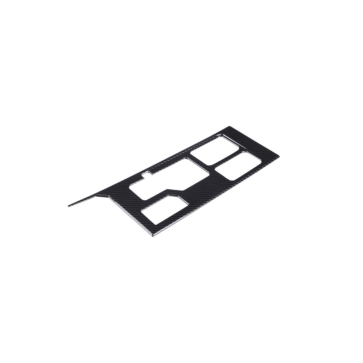 ABS Carbon Fiber Dashboard U-Frame Trim Cover for Tacoma 2016-2022- v