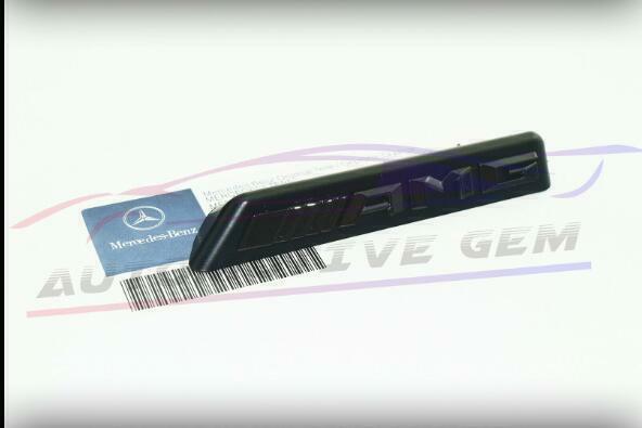 Front Diamond Grille Emblem Radiator Gloss Black Badge For C43 E43 E53 AMG